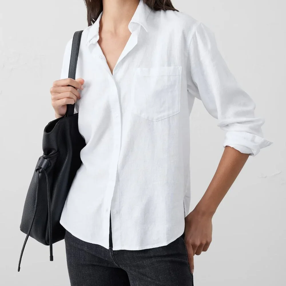 BR Classic Linen-Blend Shirt (2 Package Deal) - Picture 4 of 4